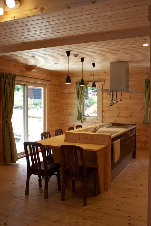 Hakubagoryu Pension&Logcottage Arumu Exteriör bild