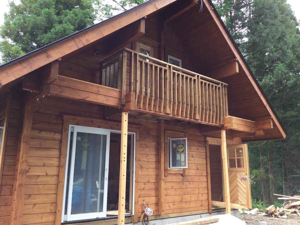 Hakubagoryu Pension&Logcottage Arumu Exteriör bild