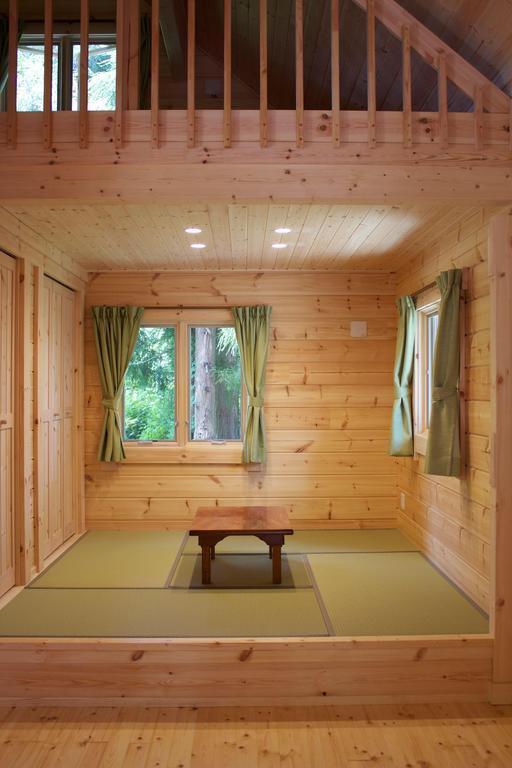 Hakubagoryu Pension&Logcottage Arumu Exteriör bild