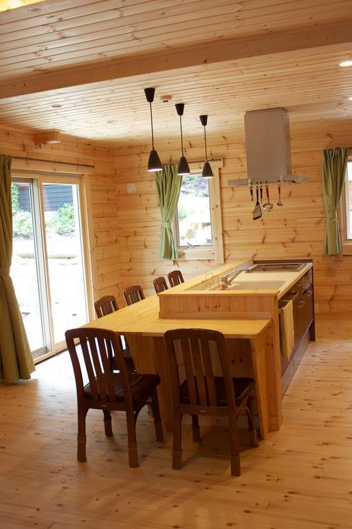 Hakubagoryu Pension&Logcottage Arumu Exteriör bild