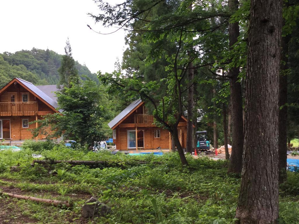 Hakubagoryu Pension&Logcottage Arumu Exteriör bild